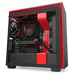 NZXT H710i Noir/Rouge - MT/Sans Alim/E-ATX