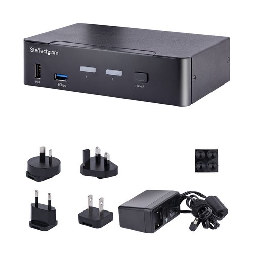 2 PORT USB C DP KVM SWITCH - 4K - Achat / Vente sur grosbill.com - 4