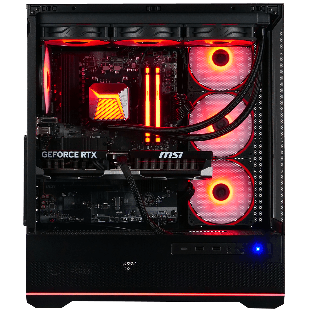 Grosbill VOLCANO - R7-7800X3D/5070Ti/32Go/1To (PCG-10603045) - Achat / Vente PC Fixe sur grosbill.com - 1