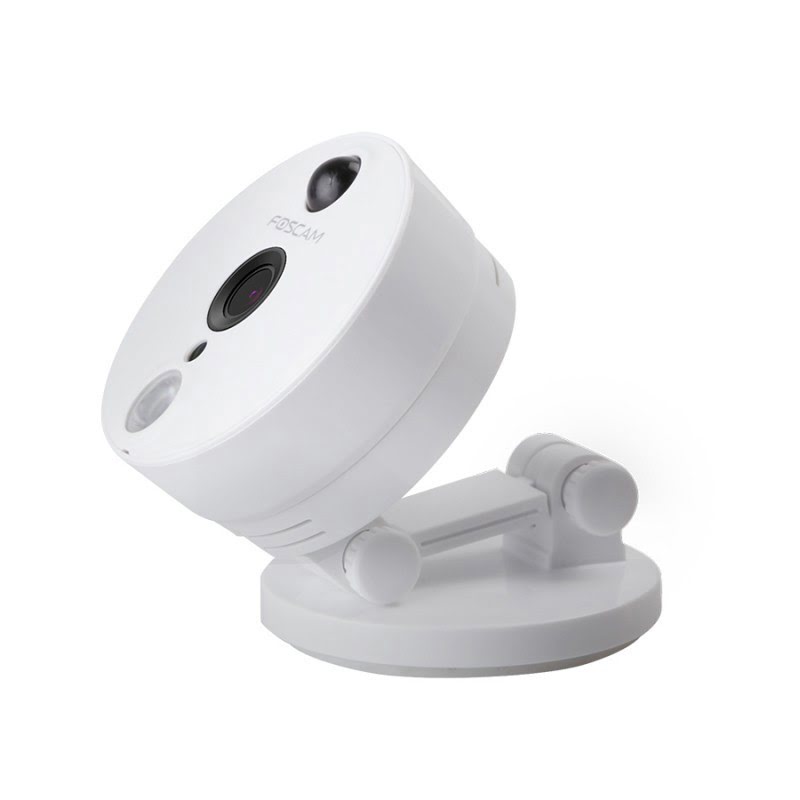 Foscam C2 Caméra IP 1080p WiFi IR Audio Micro-SD Blanche - Webcam - 2