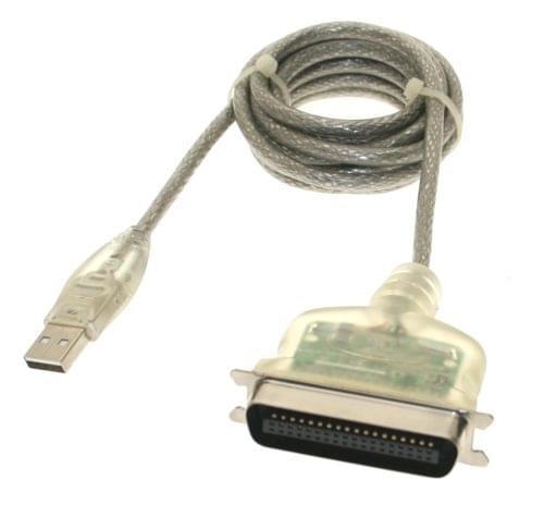 Câble convertisseur Imprimante USB/Centronic 36  - Connectique PC - 0