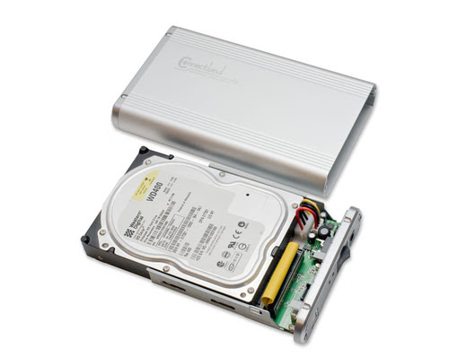 Grosbill USB2.0 pour DD 3.5" IDE/SATA - Boîtier externe - 2