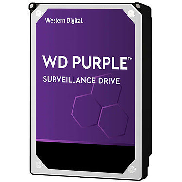 WD 6To Purple SATA III 128Mo WD62PURZ - Disque dur 3.5" interne - 0