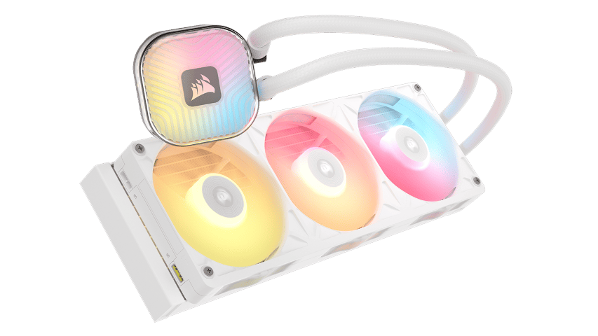 Corsair iCUE LINK TITAN II 360 RX RGB - 360mm - Blanc - Watercooling - 1