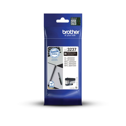 Brother - Noir - LC3237BK - Achat / Vente Consommable imprimante sur grosbill.com - 0