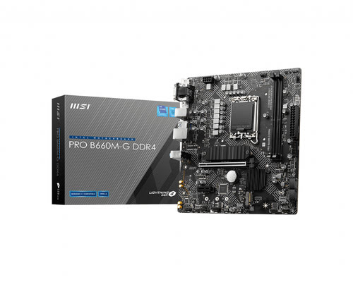 MSI PRO B660M-G DDR4 - B660/LGA1700/DDR4/mATX