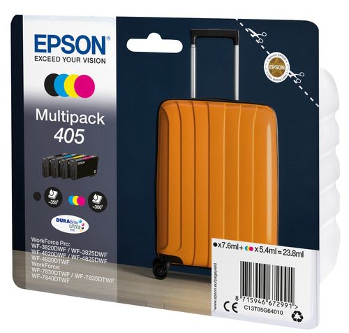 Epson - Noir, Cyan, Magenta, Jaune - C13T05G64010 - Achat / Vente Consommable imprimante sur grosbill.com - 1