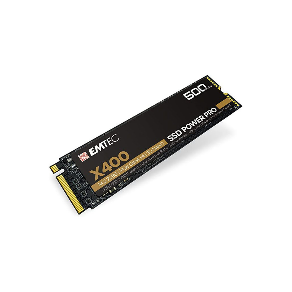 Emtec ECSSD500GX400  M.2 - Disque SSD Emtec - grosbill.com - 1