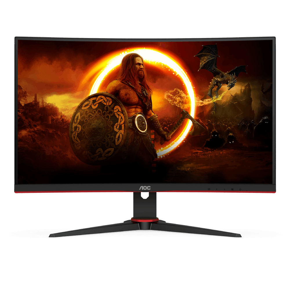 AOC 27"  C27G2ZE/BK + GM300B + AMM700 - Ecran PC AOC - grosbill.com - 1