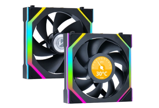 Lian-Li UNI FAN SL LCD Reverse ARGB PWM 120mm - Ventilateur boîtier - 2