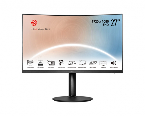 MSI Modern 27 CURVE FHD/75Hz/VA/4ms/HDMI/USB-C/HP