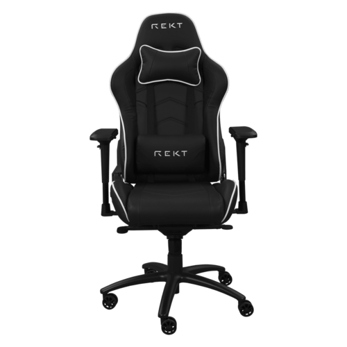 REKT GG1-R Noir/Blanc - Siège PC Gamer - grosbill.com - 0