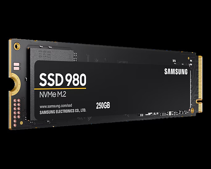 Samsung 980 250Go M.2 NVMe-Seconde Vie-Très Bon Etat   - Disque SSD - 2