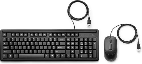 HP Clavier et souris filaires HP 160 Noir