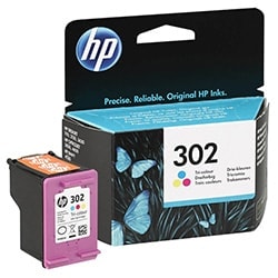 HP Cartouche 302 3 couleurs - F6U65AE