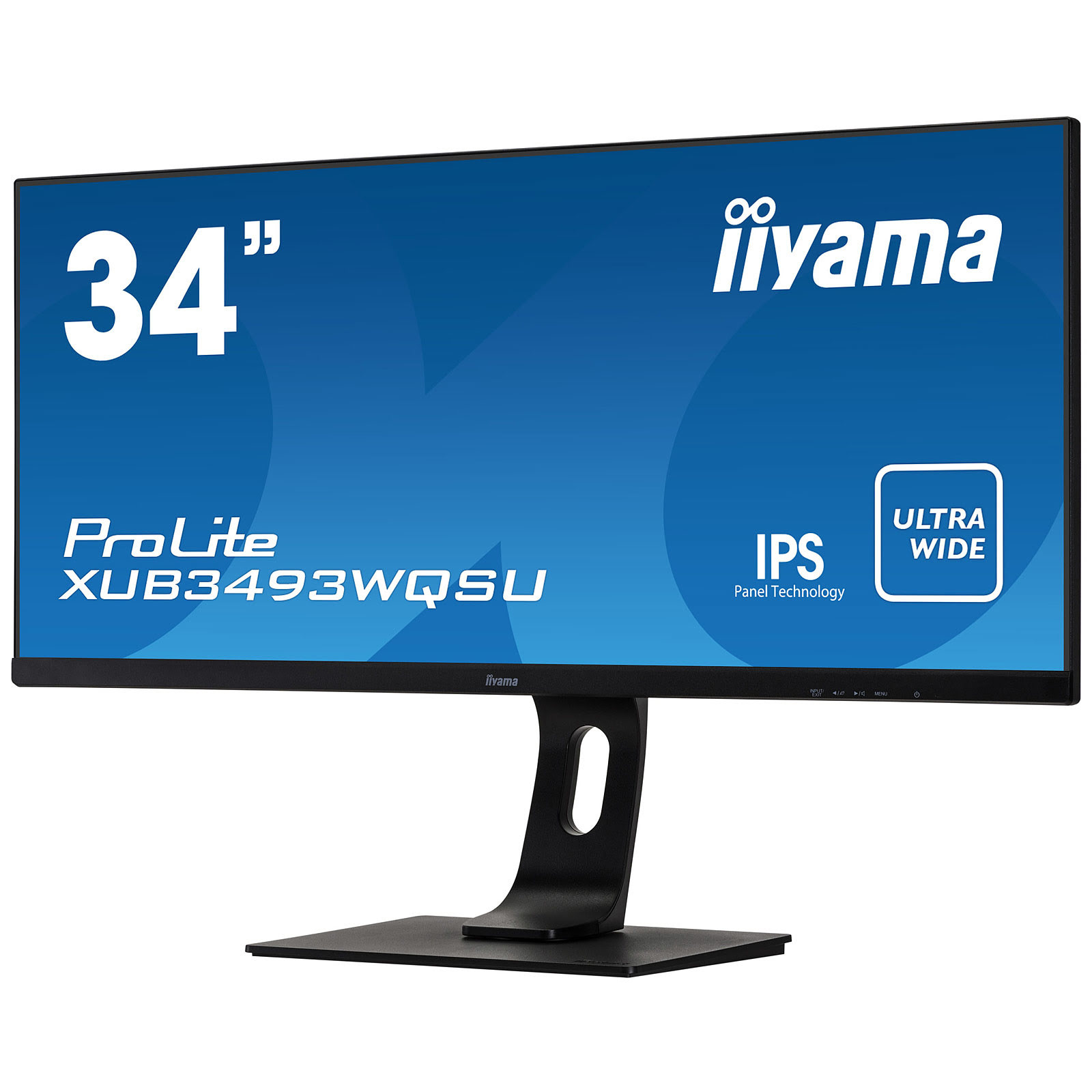 Iiyama 34 pouces  XUB3493WQSU-B1 - Ecran PC Iiyama - grosbill.com - 3