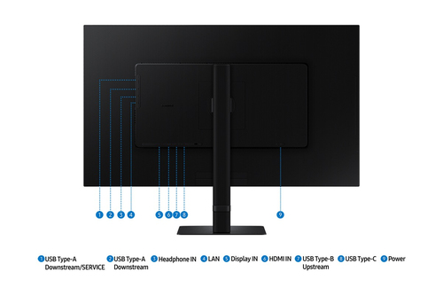 Samsung 32 pouces  LS32D800UAUXEN - Ecran PC Samsung - grosbill.com - 8