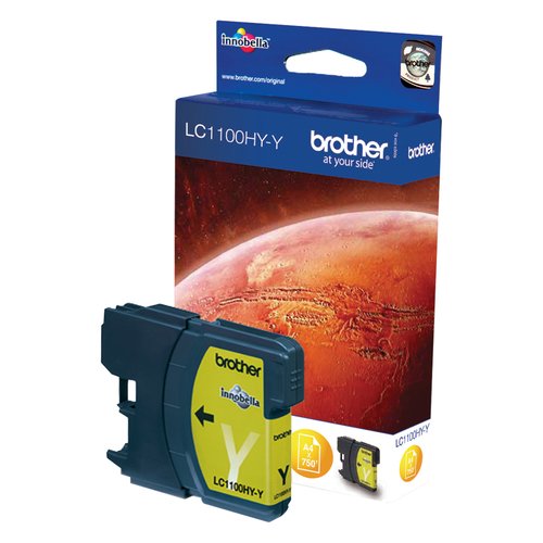 Brother - Jaune - LC1100HYY - Achat / Vente Consommable imprimante sur grosbill.com - 0