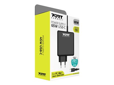 ALIMENTATION USB-C 65W - Accessoire PC portable Port - grosbill.com - 1