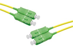 Connectique réseau  Jarretière optique duplex mono - SC-APC/SC-APC Grosbill