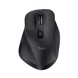 Souris PC Trust Fyda Eco - Noir/Rechargeable/Sans fil Grosbill