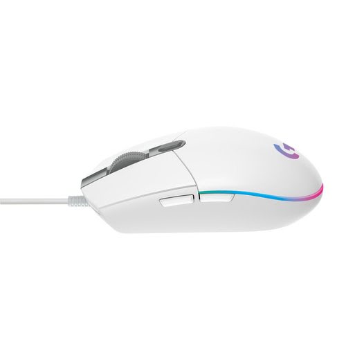 Logitech G203 LightSync Blanche - Souris PC Logitech - grosbill.com - 2