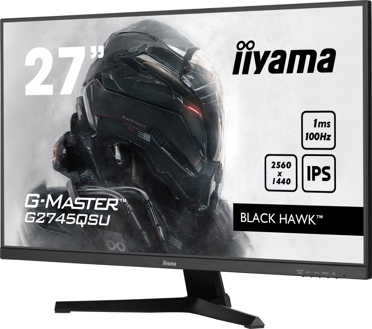 Iiyama 27 pouces  G2745QSU-B1 - Ecran PC Iiyama - grosbill.com - 2