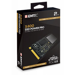 Emtec 2To M.2 NVMe Gen4 - ECSSD2TX400