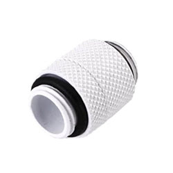 CONSTRUCTEUR Raccord Mâle/Mâle droit blanc - 14mm