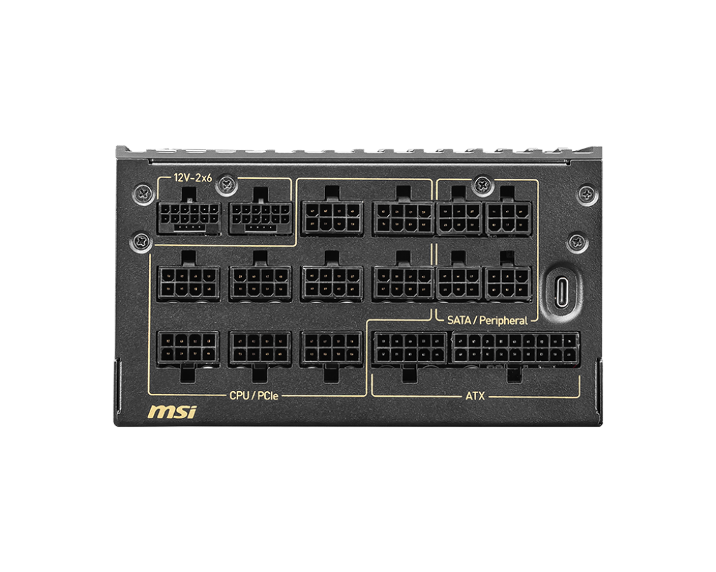 MSI 80+ Titanium (1600W) - Alimentation MSI - grosbill.com - 4
