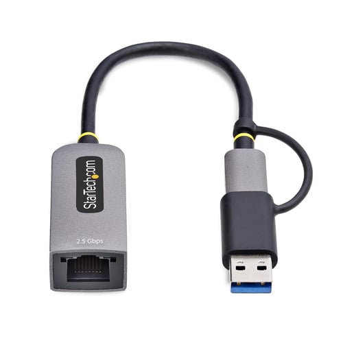 Adaptateur Ethernet vers USB-C/USB-A - Connectique PC - 3