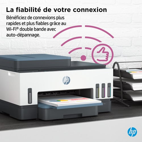 Stampante HP Smart Tank 7305 Multifunzione, A4, Wifi, Duplex, Usata Ma Funzionante. Con Cavo Di Alimentazione.
