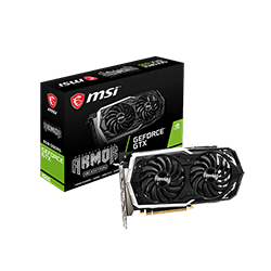 image produit MSI GeForce GTX 1660 Ventus XS 6G OC-Seconde Vie-Etat Satisfaisant Grosbill