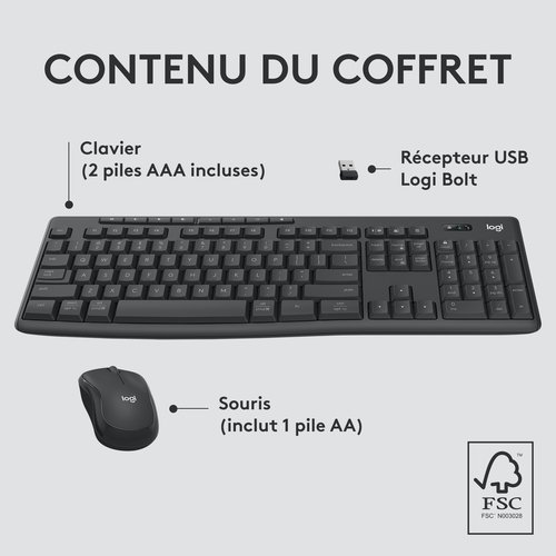MK370 COMBO FOR BUSINESS - Achat / Vente sur grosbill.com - 14