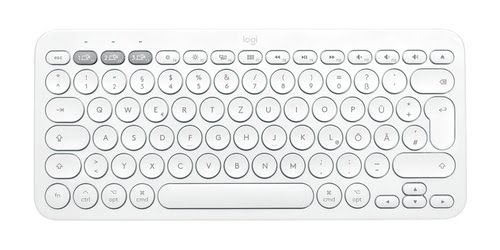 Logitech K380 for Mac Multi-Device Bluetooth Keyboard Blanc