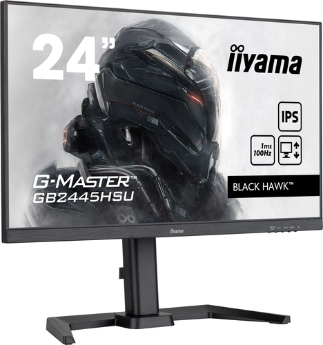 Iiyama 24 pouces  GB2445HSU-B2 - Ecran PC Iiyama - grosbill.com - 1