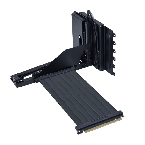 Lian-Li Riser PCIE 5.0 + Bracket - Support vertical - Noir (G89.VG4-5-V4X.00) - Achat / Vente Accessoire carte graphique sur grosbill.com - 2