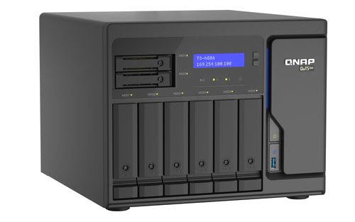8Bay QuTS hero NAS built-in 2 M.2 NVMe - Achat / Vente sur grosbill.com - 3