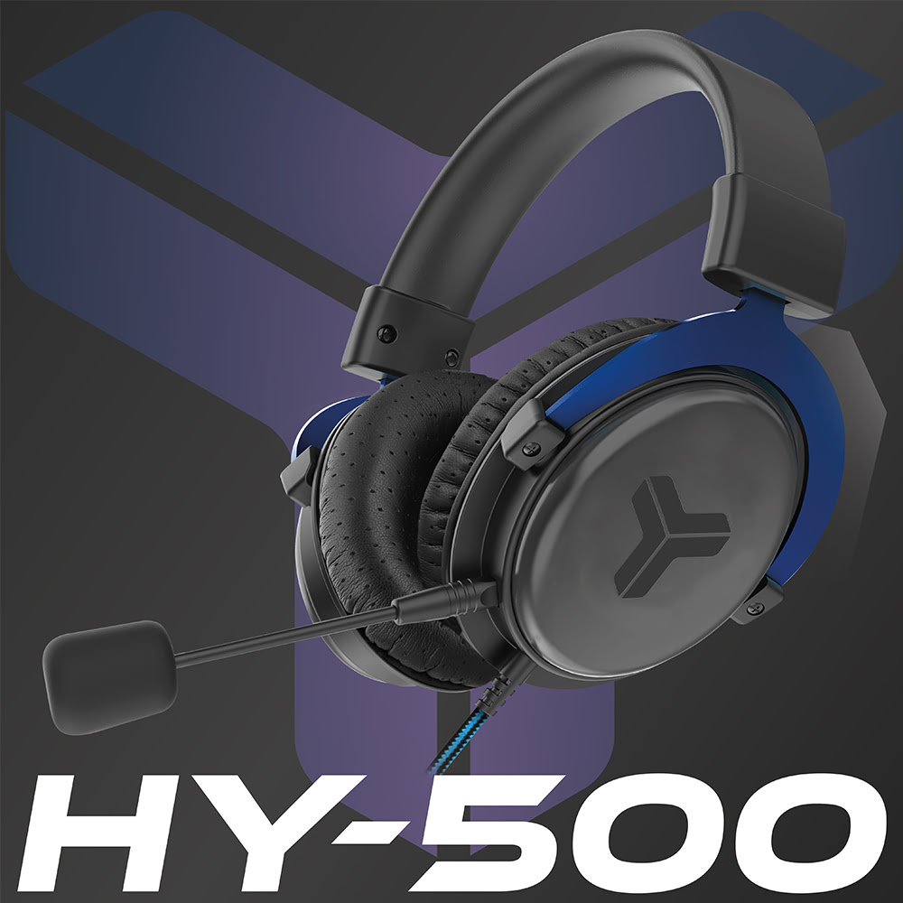 ELYTE HY-500 7.1 USB Gaming 7.1 Surround Bleu - Micro-casque - 2