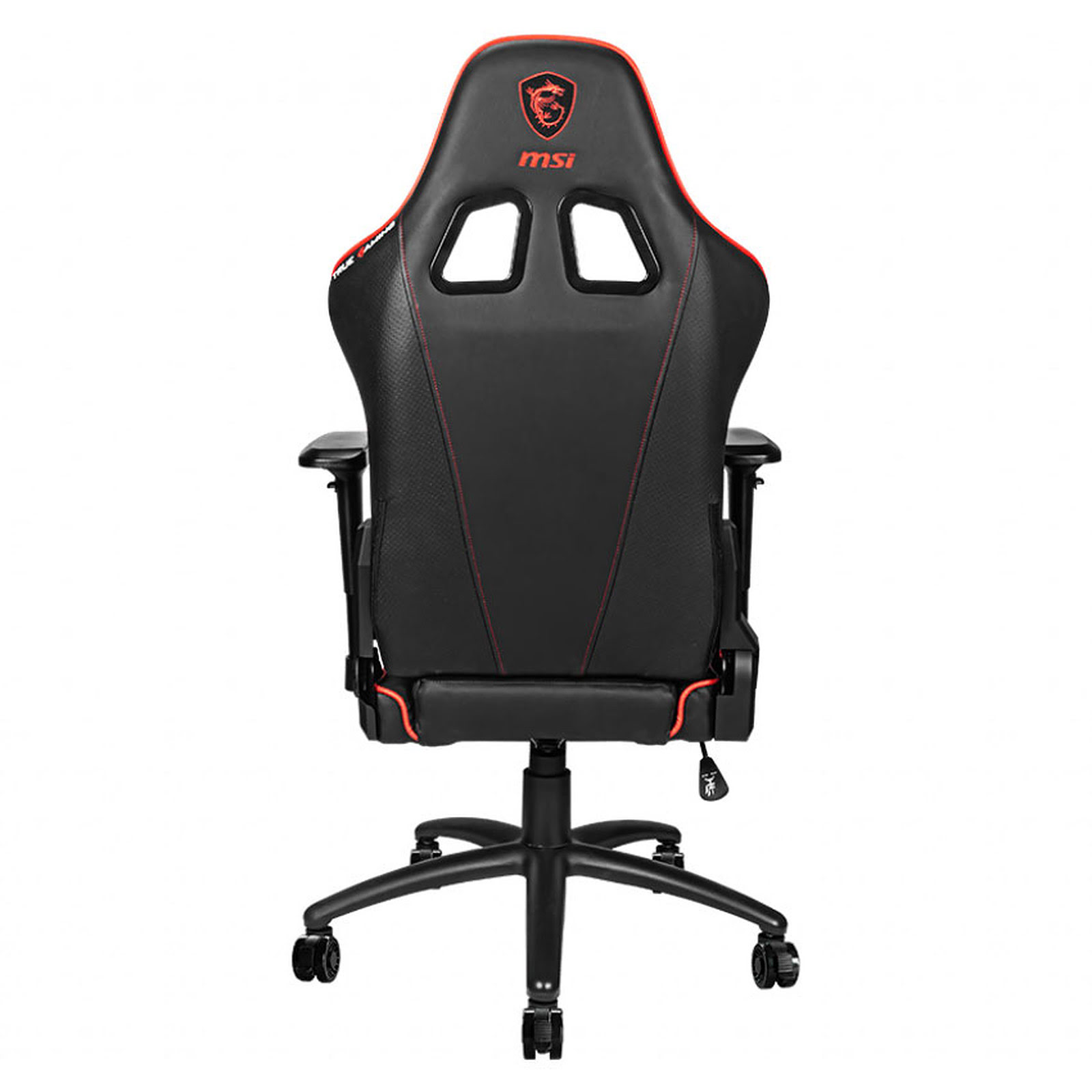MSI MAG CH120X Noir/Rouge - Siège PC Gamer - grosbill.com - 1