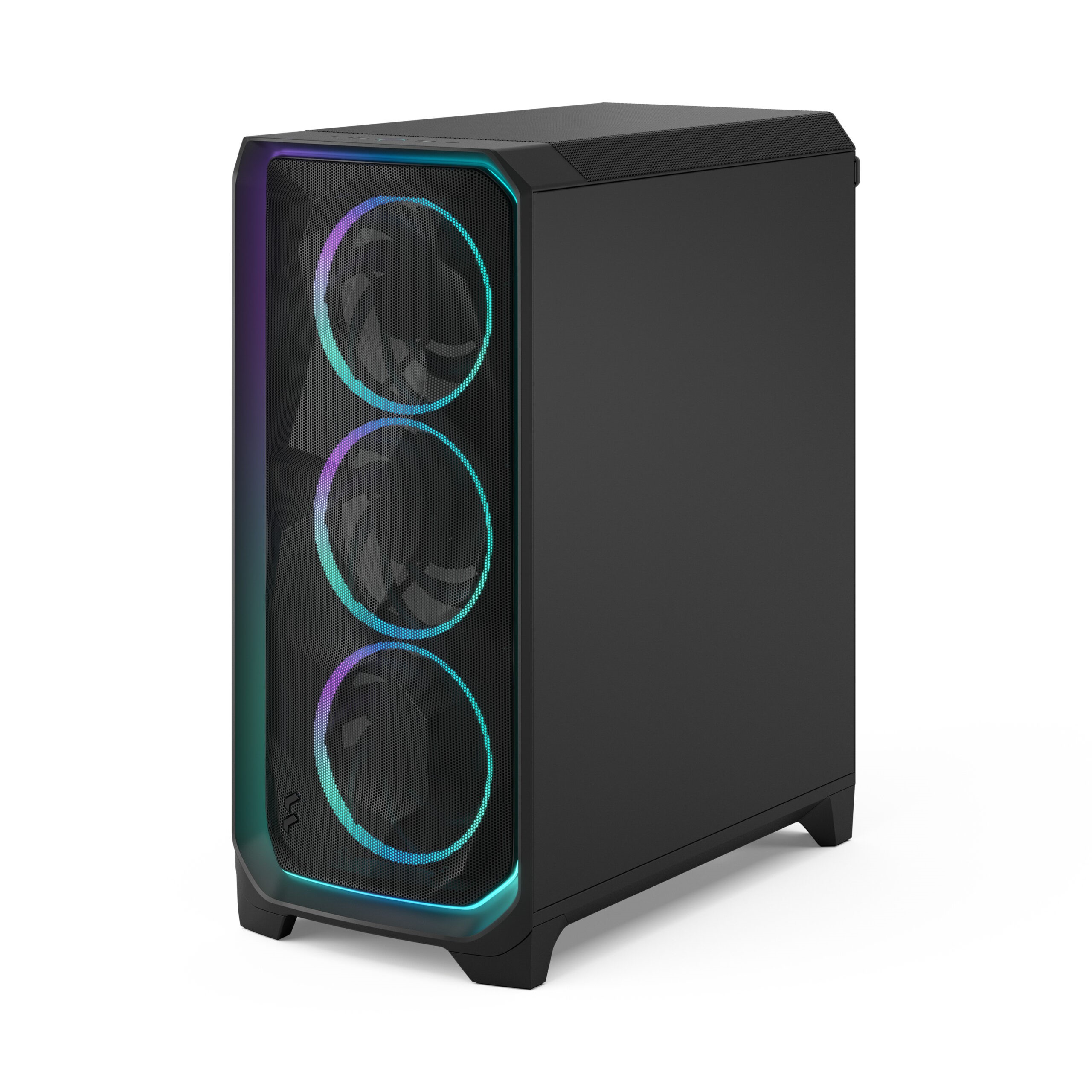 Fractal Design Meshify 3 Ambience Pro RGB Noir TG-MT/SsAlim/E-ATX Noir - Boîtier PC - 6