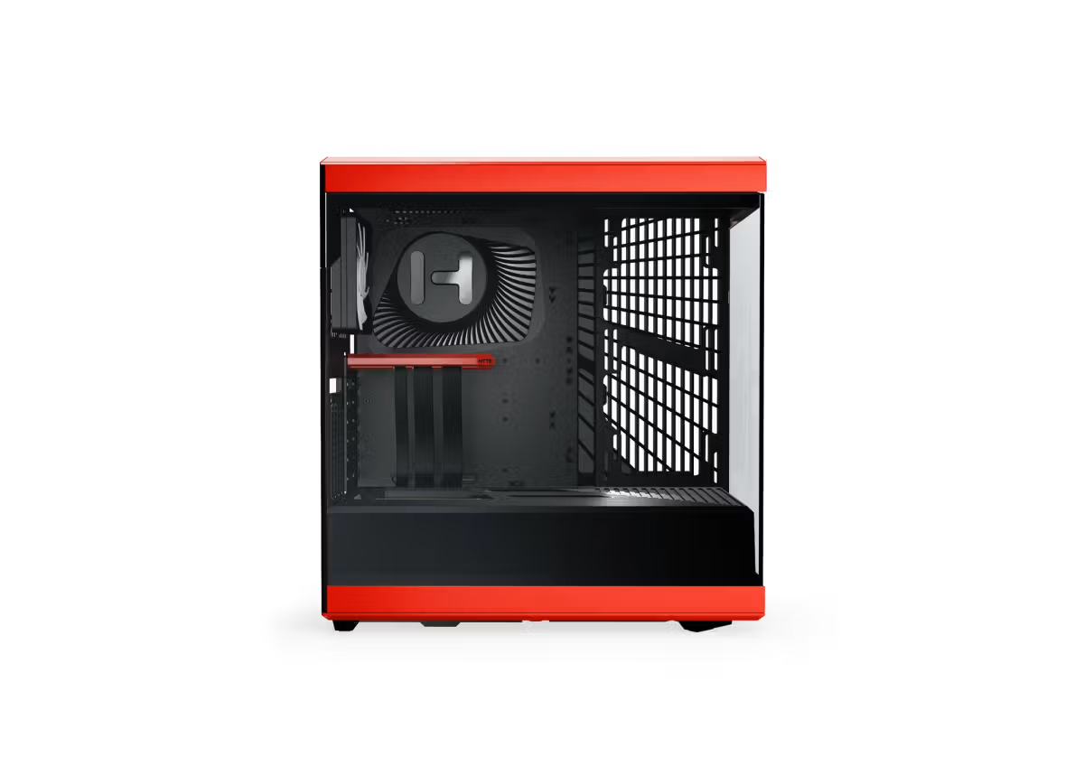 Hyte Y40 Rouge/Noir Rouge - Boîtier PC Hyte - grosbill.com - 4