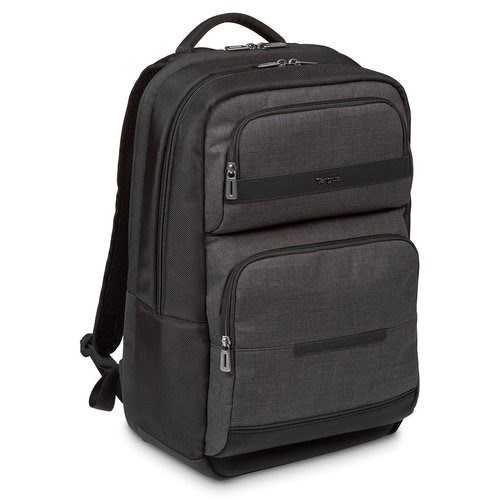 image produit Targus Sac à dos Advanced pour ordinateur portable CitySmart 12,5", 13", 13,3", 14", 15", 15,6" – Noir/Gris Grosbill