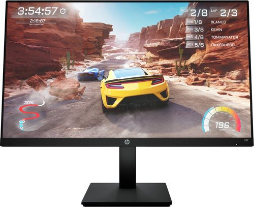 HP X27 27 LED Full HD 5 ms Black
