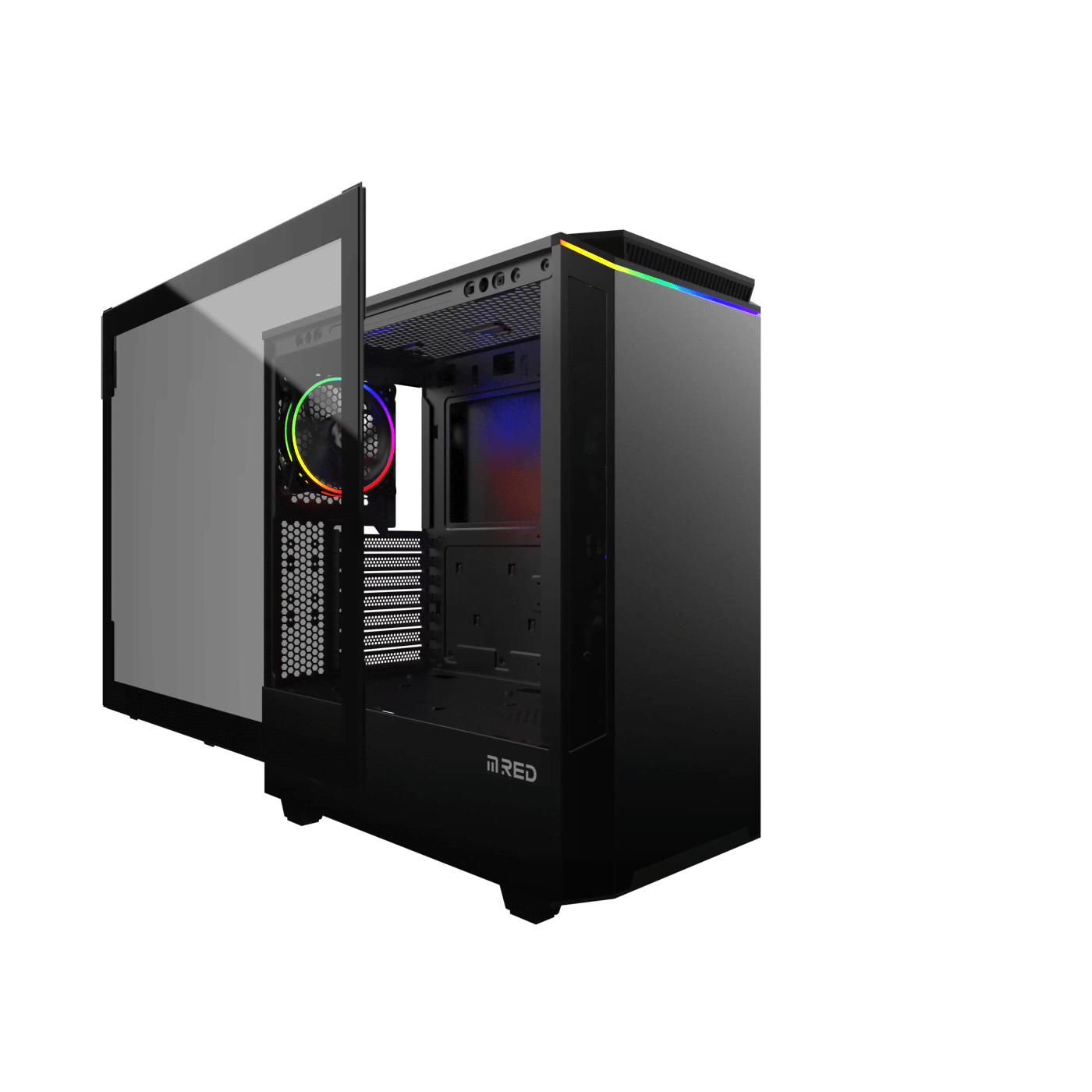 M.RED Death Storm RGB Noir - Boîtier PC M.RED - grosbill.com - 4
