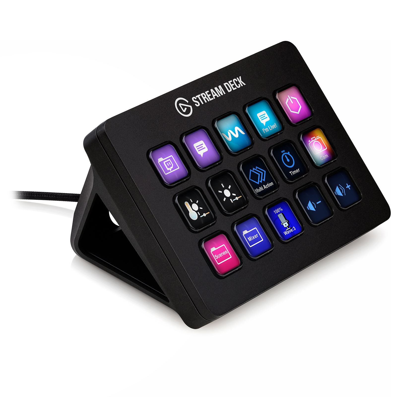 Elgato Stream Deck MK.2 - 10GBA9901 (10GBA9901) - Achat / Vente Accessoire Streaming / Vlogging  sur grosbill.com - 2