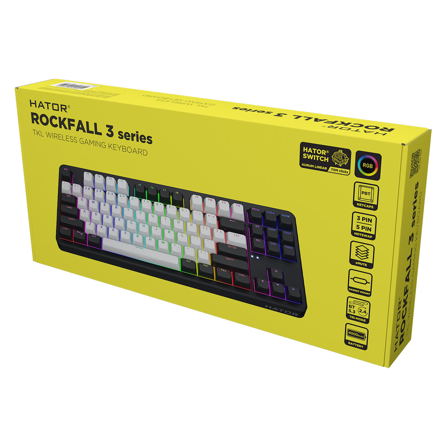 Hator Rockfall 3 TKL - Clavier PC Hator - grosbill.com - 5