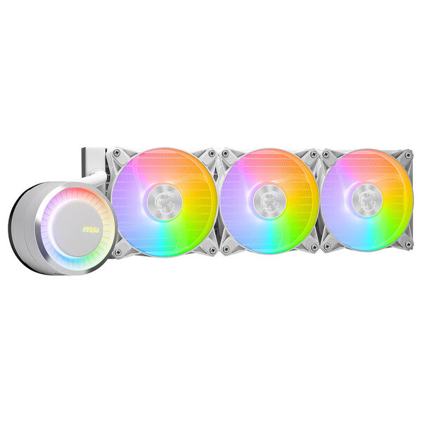 MSI MAG CORELIQUID E360 WHITE - Watercooling MSI - grosbill.com - 4