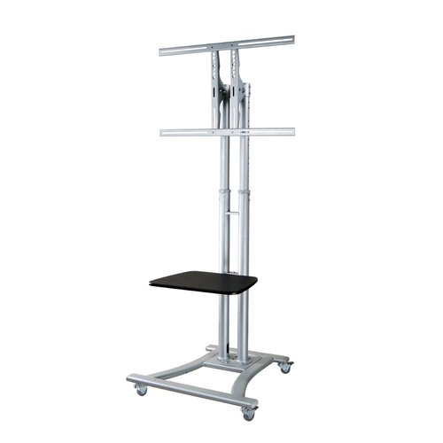 Floor Stand/Trolley 27-70" Tilt SILVER - Achat / Vente sur grosbill.com - 1