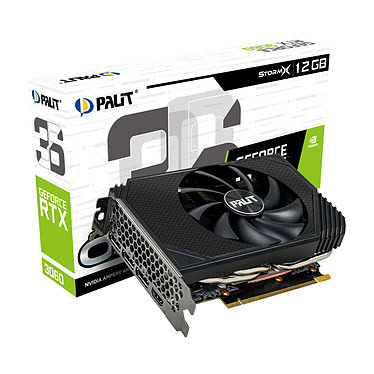 Palit RTX 3060 STORMX OC LHR  - Carte graphique Palit - 0